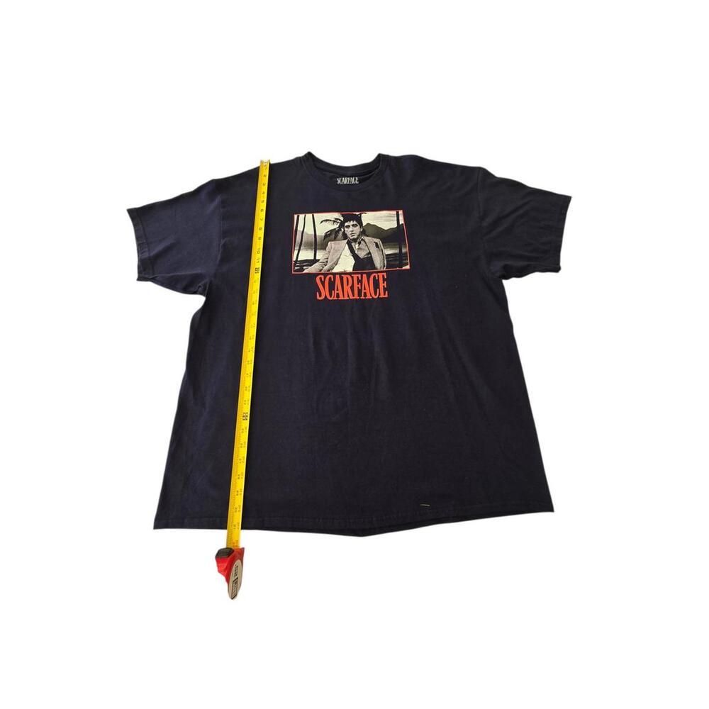 Scarface Graphic T-Shirt Black Vintage Movie Print